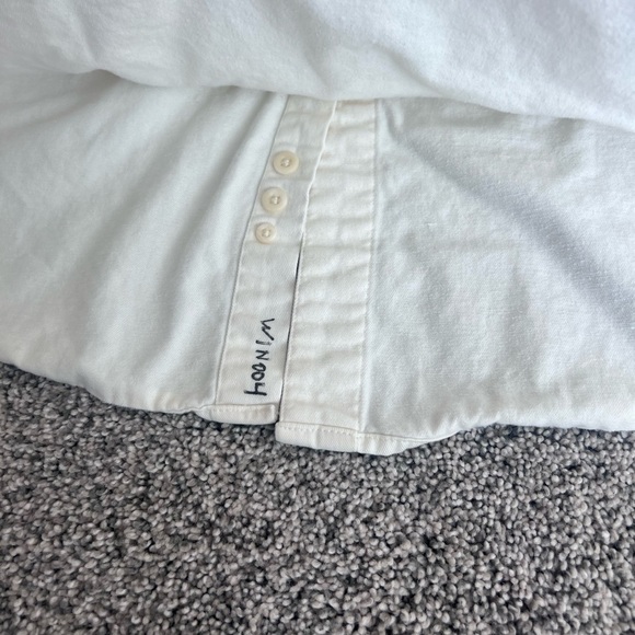 Vintage Disney Store Lady & The Tramp Ivory Button Down Embroidered Shirt Large - Picture 8 of 11